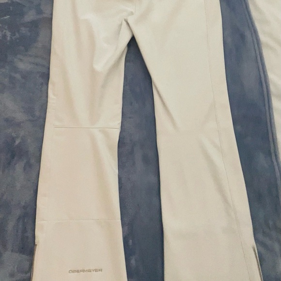 Obermeyer Women's Clio Softshell Pants White Size 8 Long - Picture 8 of 9